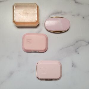 Vintage Mary Kay retro makeup pallette pastel pink gold